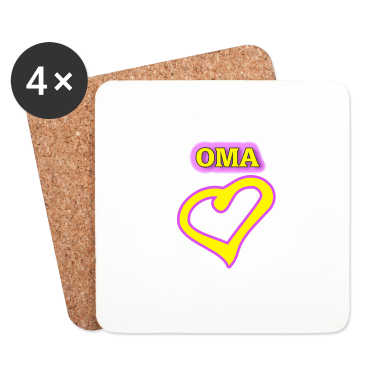 Geschenk Oma Untersetzer - Oma