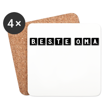 Geschenk Oma Untersetzer - Oma