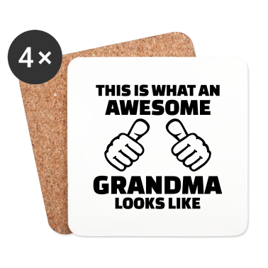 Geschenk Oma Untersetzer - Oma