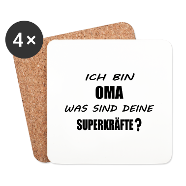 Geschenk Oma Untersetzer - Oma
