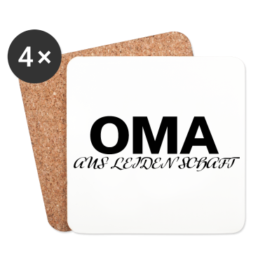 Geschenk Oma Untersetzer - Oma