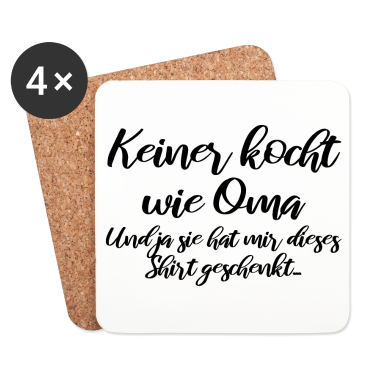 Geschenk Oma Untersetzer - Oma
