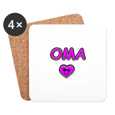 Geschenk Oma Untersetzer - Oma