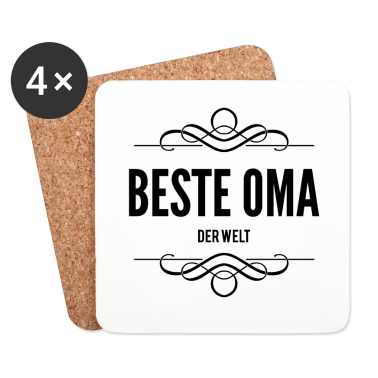 Geschenk Oma Untersetzer - Oma