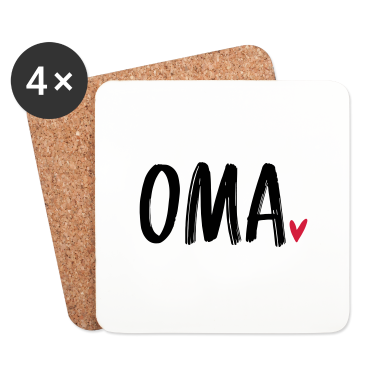 Geschenk Oma Untersetzer - Oma