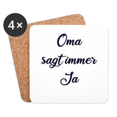 Geschenk Oma Untersetzer - Oma