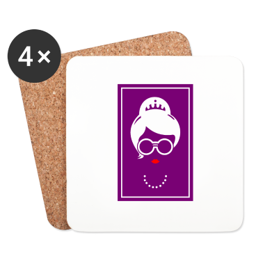 Geschenk Oma Untersetzer - Oma