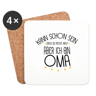 Geschenk Oma Untersetzer - Oma