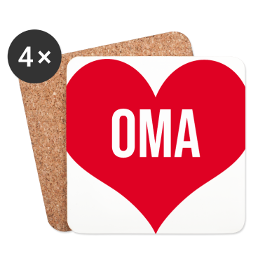 Geschenk Oma Untersetzer - Oma