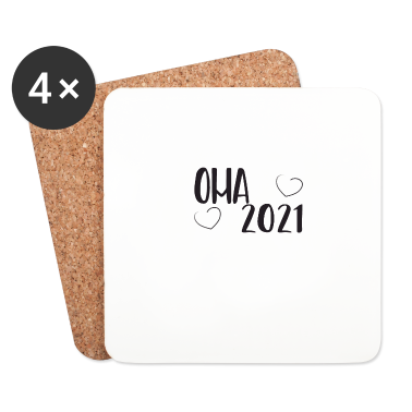 Geschenk Oma Untersetzer - Oma 2021