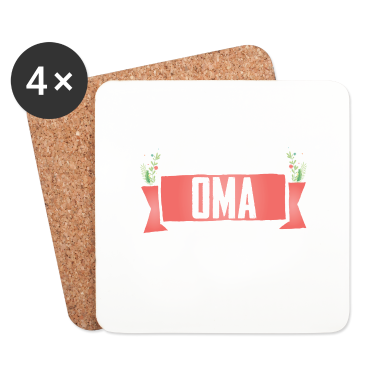 Geschenk Oma Untersetzer - Verrückte Oma