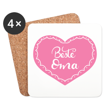 Geschenk Oma Untersetzer - Beste Oma