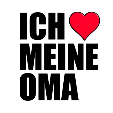Motiv ICH LIEBE MEINE OMA