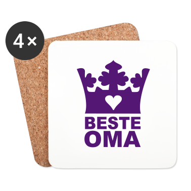 Geschenk Oma Untersetzer - Oma - Großmutter