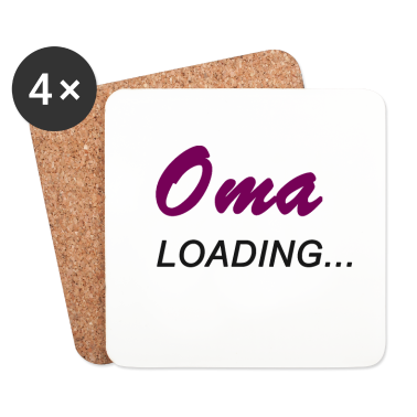 Geschenk Oma Untersetzer - Oma Loading
