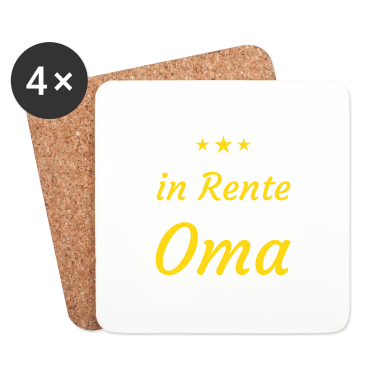 Geschenk Oma Untersetzer - Oma Geschenk