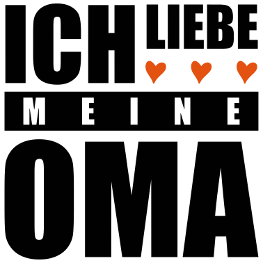 Motiv ich liebe meine Oma