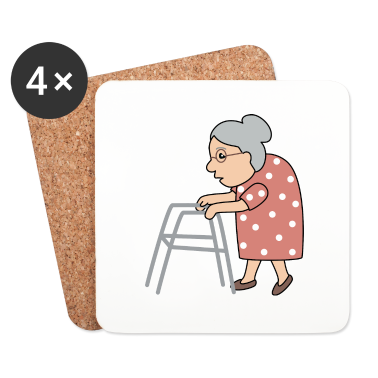 Geschenk Oma Untersetzer - Oma Großmutter