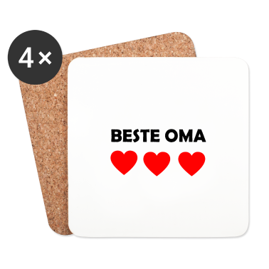 Geschenk Oma Untersetzer - Beste Oma