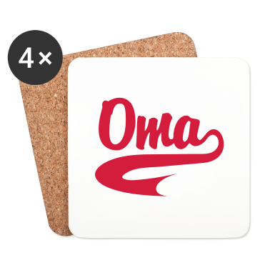 Geschenk Oma Untersetzer - Oma Design