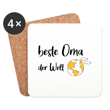 Geschenk Oma Untersetzer - beste Oma