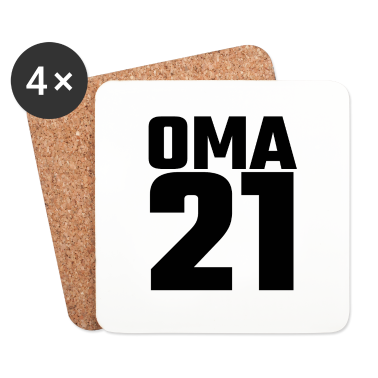 Geschenk Oma Untersetzer - Oma 2021