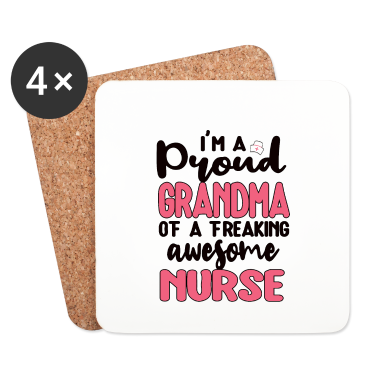 Geschenk Oma Untersetzer - Oma Einer Krankenschwester Oma Krankenpflegerin