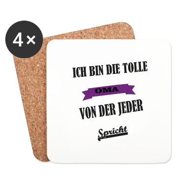 Geschenk Oma Untersetzer - Tolle Oma