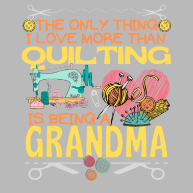 Motiv Als Quilting Oma Nähen Oma