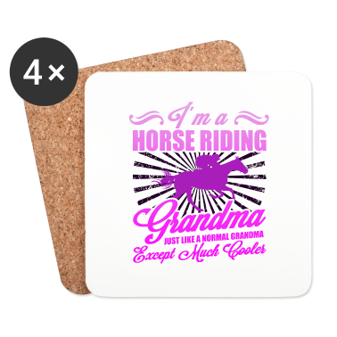 Geschenk Oma Untersetzer - Oma Reiter