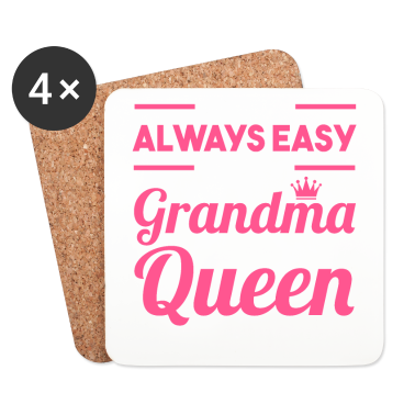 Geschenk Oma Untersetzer - Oma Königin