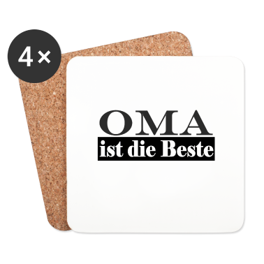Geschenk Oma Untersetzer - Oma ist die Beste