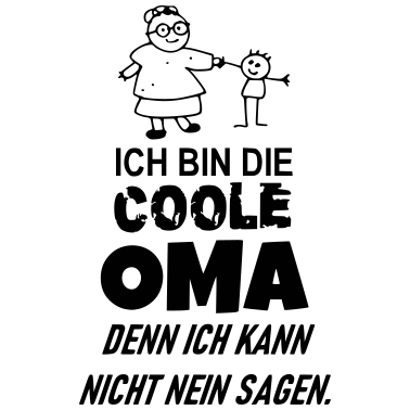 Motiv Ich bin die coole Oma