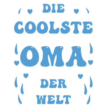 Motiv Coole Oma Geschenk mit Liebe