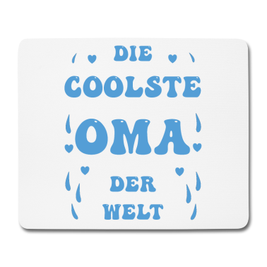 Geschenk Oma Mousepad - Coole Oma Geschenk mit Liebe