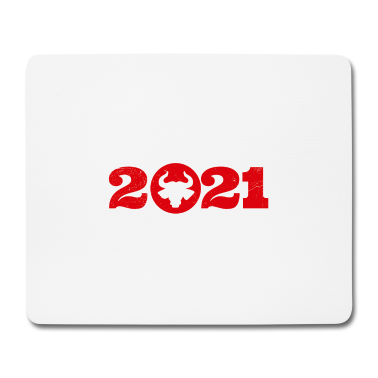 Geschenk Oma Mousepad - 2021 Jahr des Ochsen Chinesisches Neujahr Geschenk