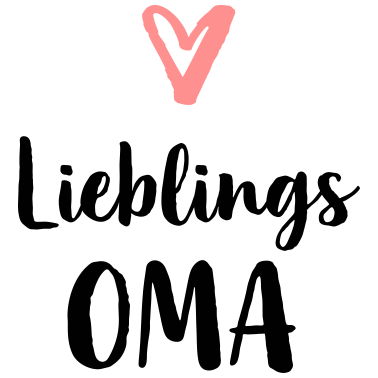 Motiv Lieblings Oma Herz Geschenk Muttertag Geburtstag