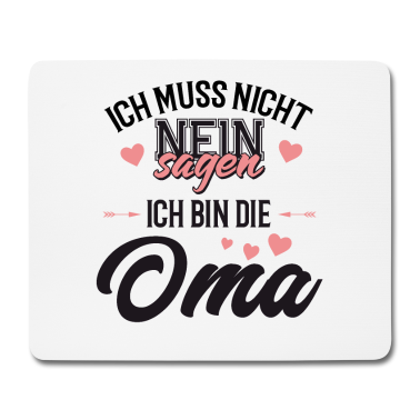 Geschenk Oma Mousepad - Oma