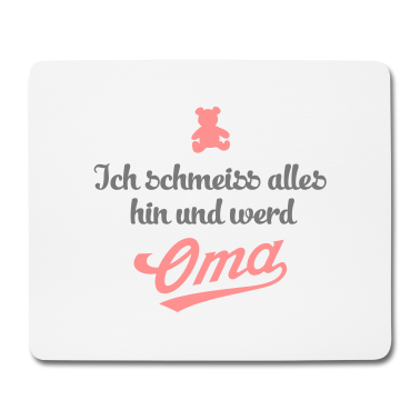 Geschenk Oma Mousepad - oma