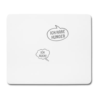 Geschenk Oma Mousepad - Schwangerschaft Verkünden Ich Hab Hunger Babybauch