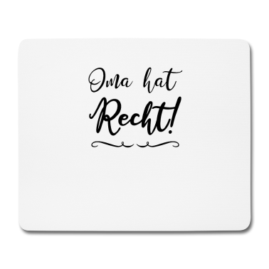 Geschenk Oma Mousepad - Oma