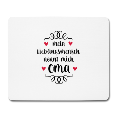 Geschenk Oma Mousepad - Oma