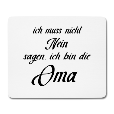 Geschenk Oma Mousepad - Oma