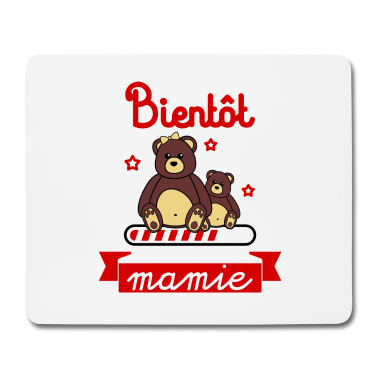 Geschenk Oma Mousepad - bald Oma: future oma oma