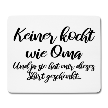Geschenk Oma Mousepad - Oma