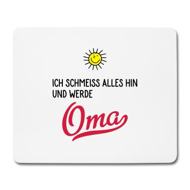Geschenk Oma Mousepad - oma