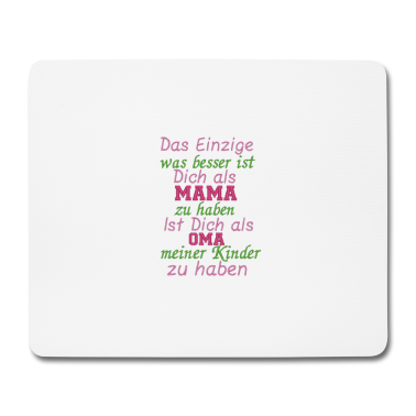 Geschenk Oma Mousepad - Oma