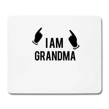 Geschenk Oma Mousepad - Ich bin Oma