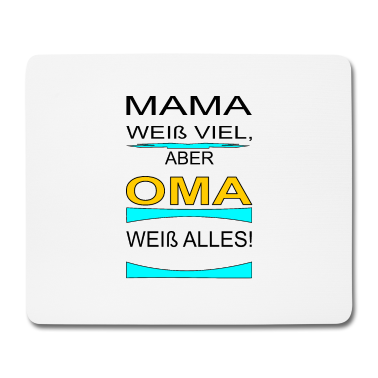Geschenk Oma Mousepad - OMA