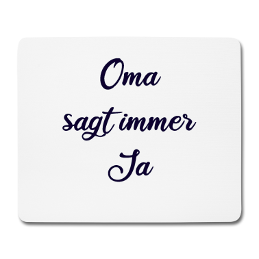 Geschenk Oma Mousepad - Oma